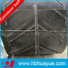 Chenron Rubber Conveyor Belt Pattern Black Ep Rubber Conveyro Belt